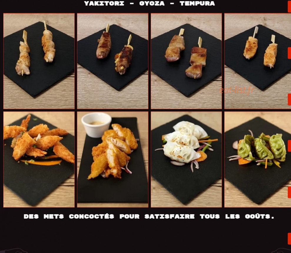 Youko sushi — carte page 7