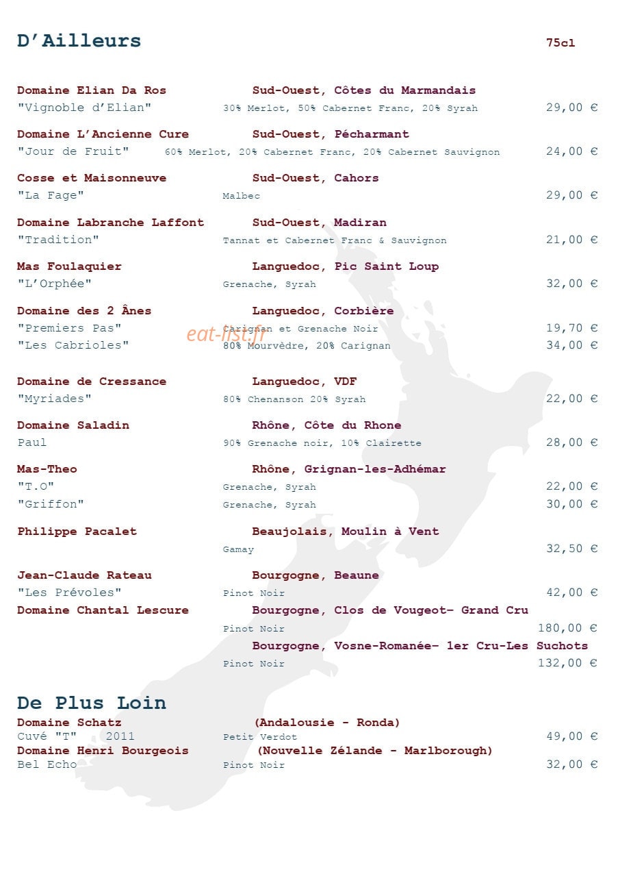 L'Ardoise — carte page 6