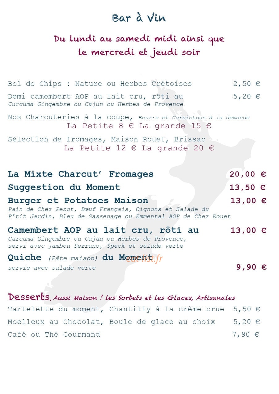 L'Ardoise — carte page 11