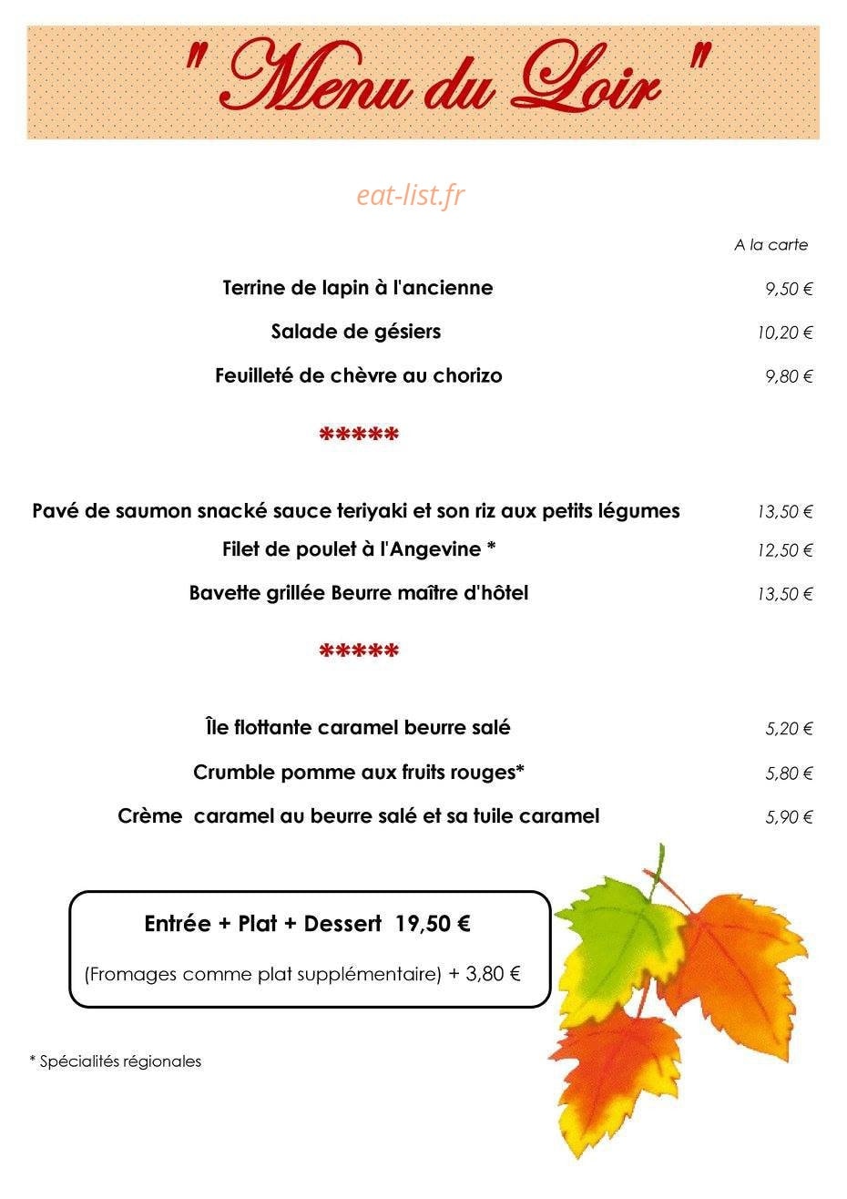 Les Ondines — carte page 1