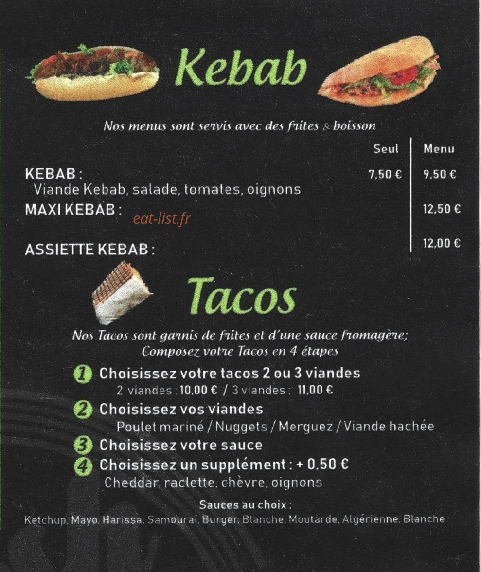Fresh burger 49 — carte page 3