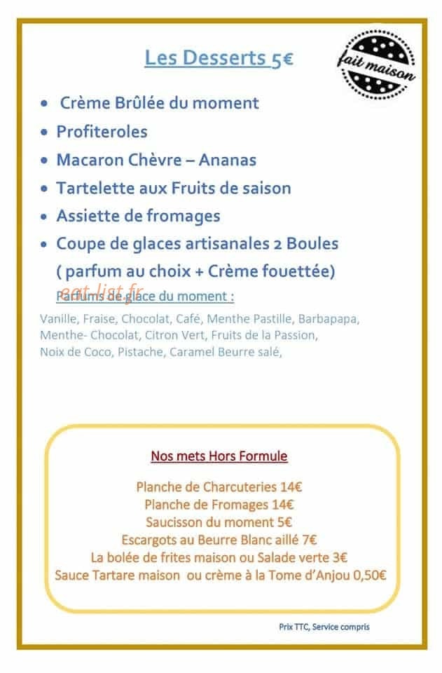 Le Carahutta — carte page 2