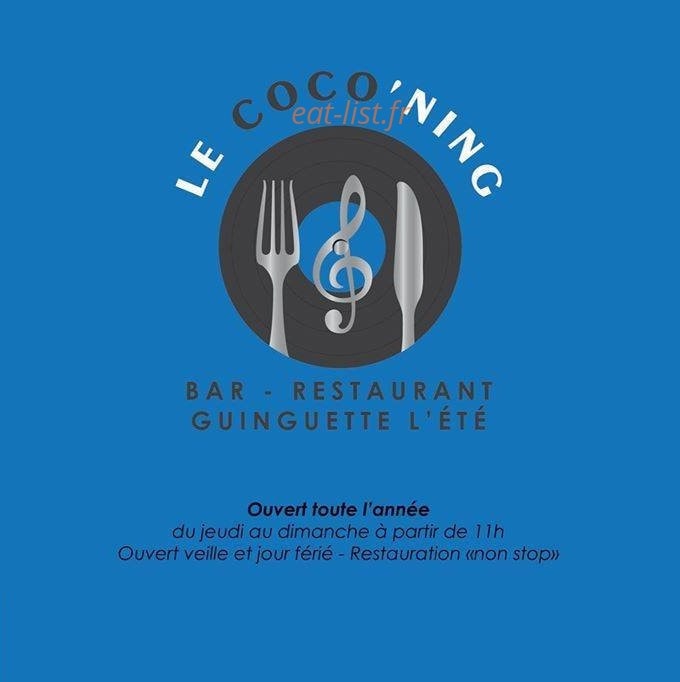 Le Coco'ning — carte page 1