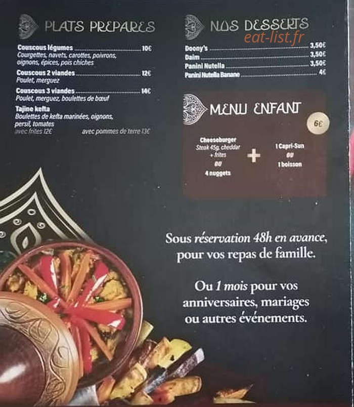 Le marrakech — carte page 4