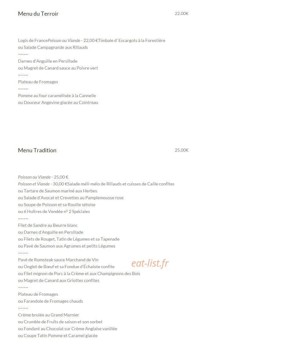 Le Pélican — carte page 2