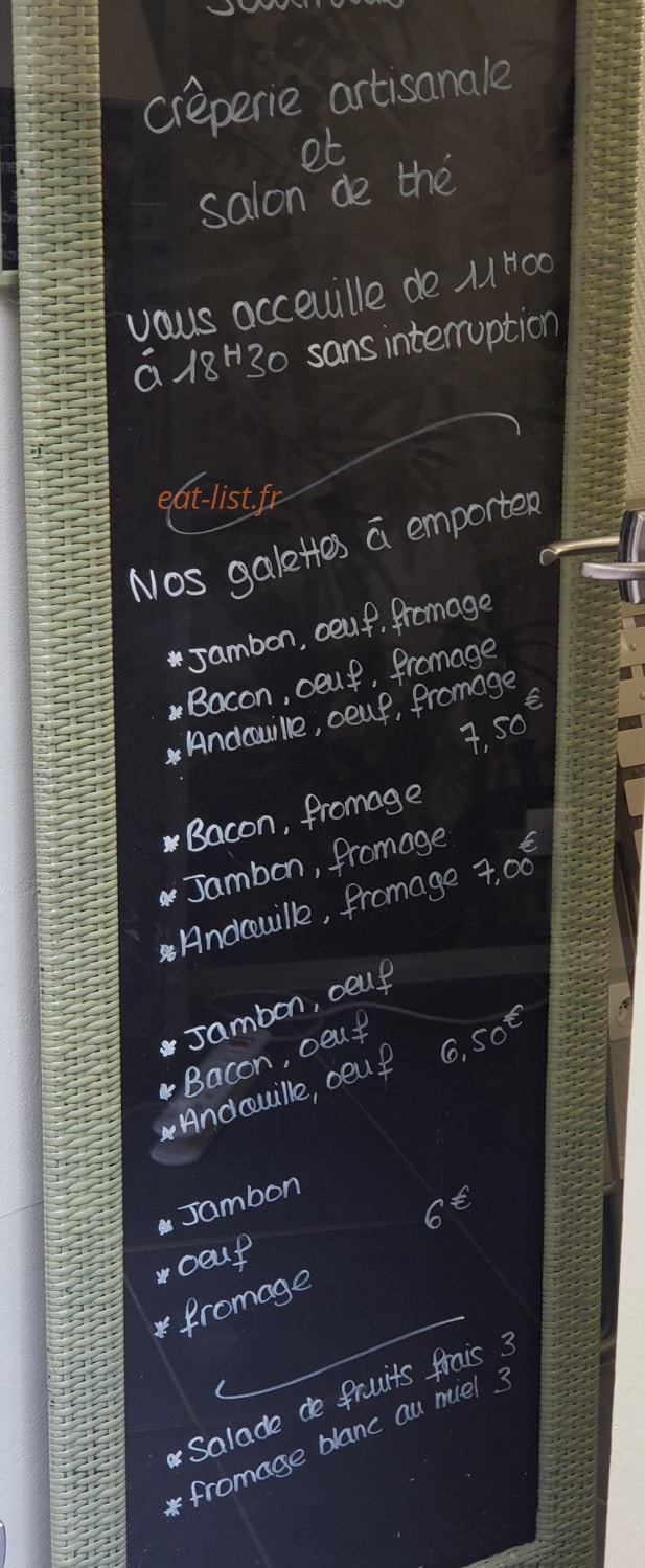 Fleur de sel — carte page 1