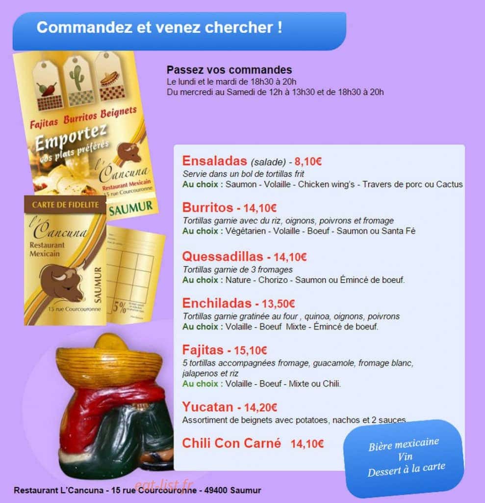 L’Cancuna — carte page 1