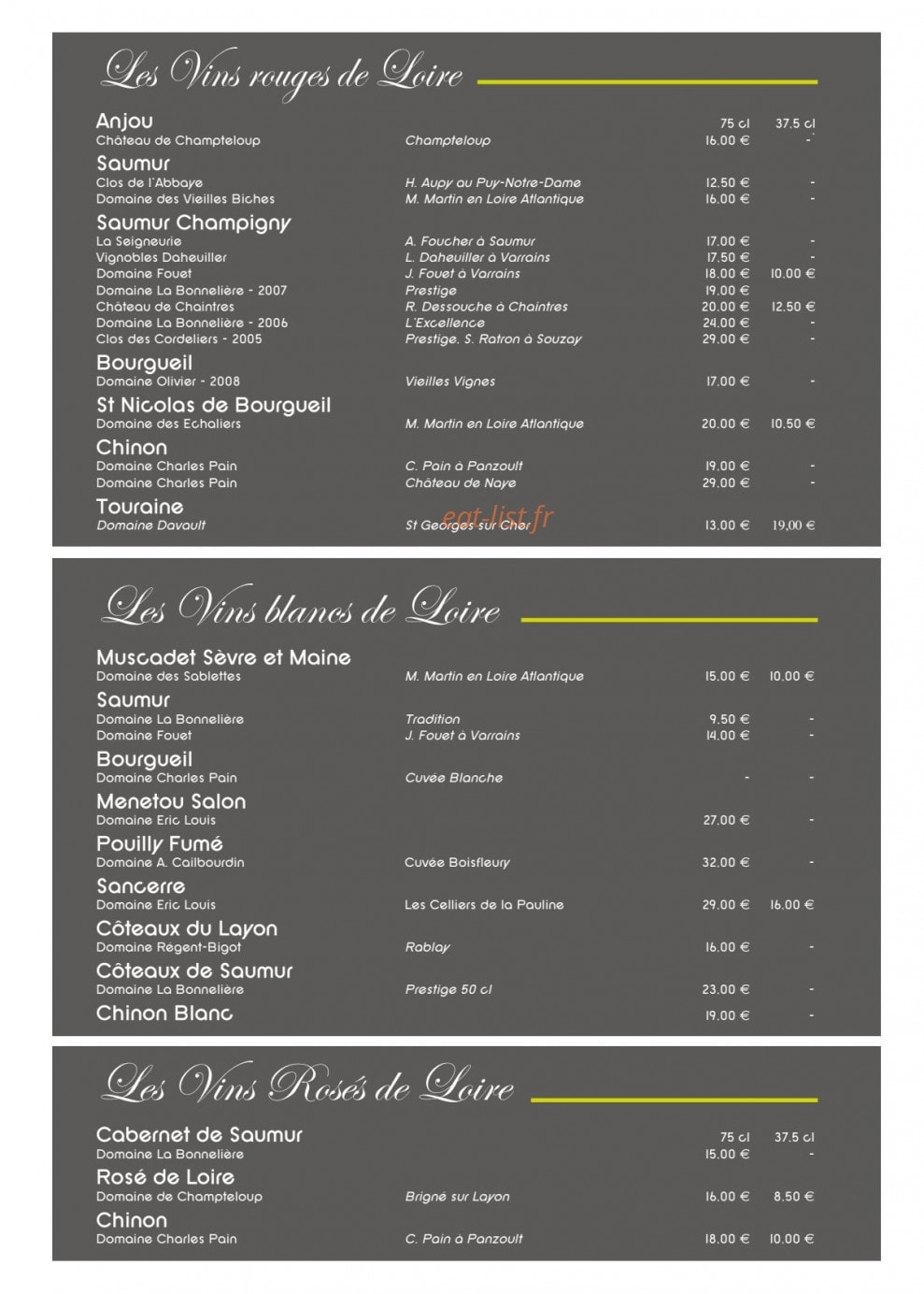 L'Excalibur — carte page 2
