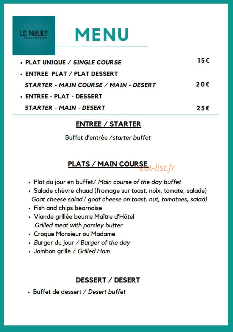 Le Malily — carte page 1