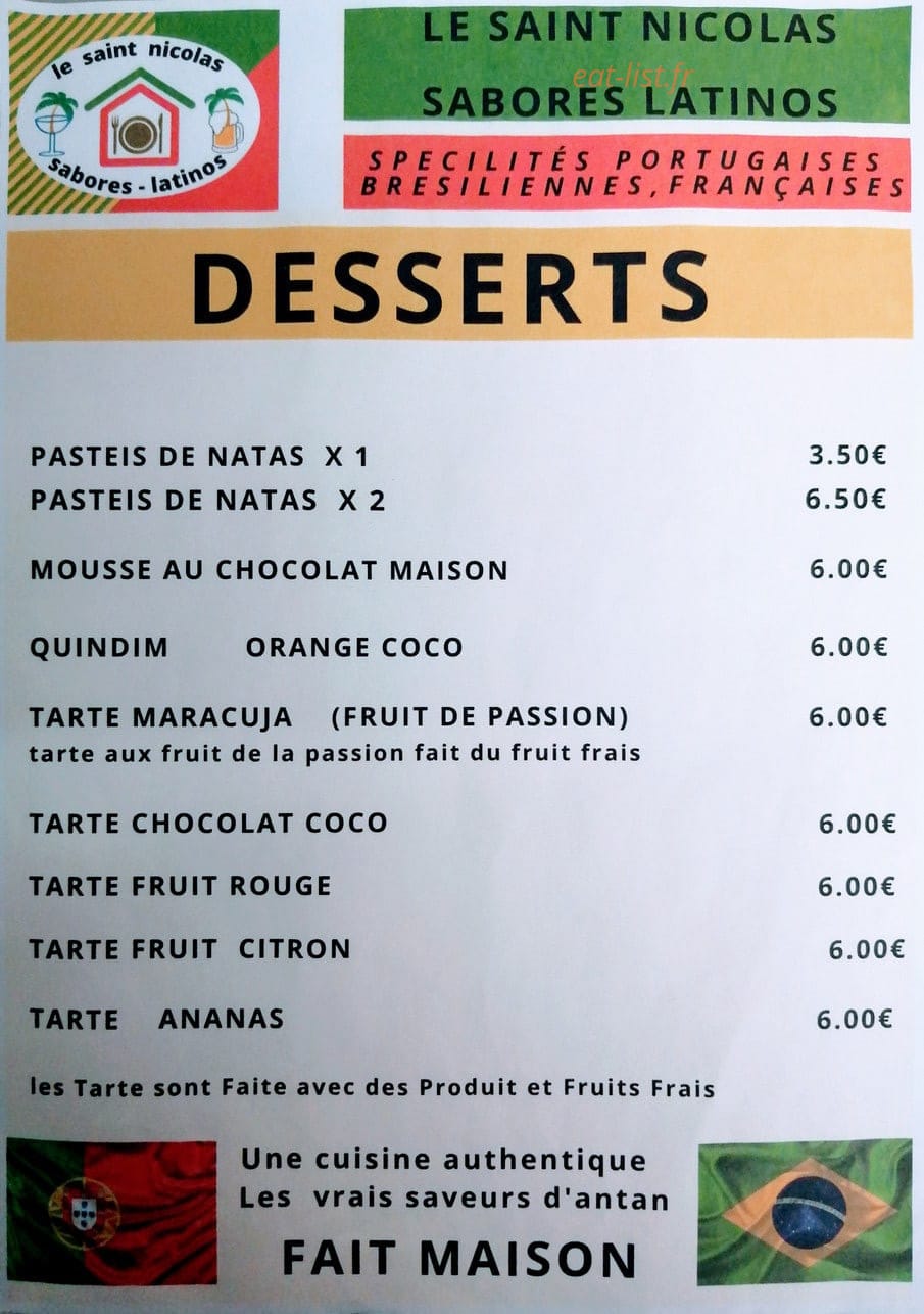 Le saint nicolas — carte page 2