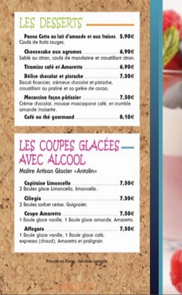 Le Sicilien — carte page 5