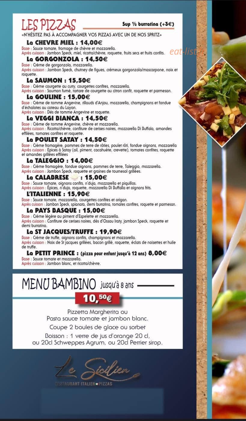 Le Sicilien — carte page 4