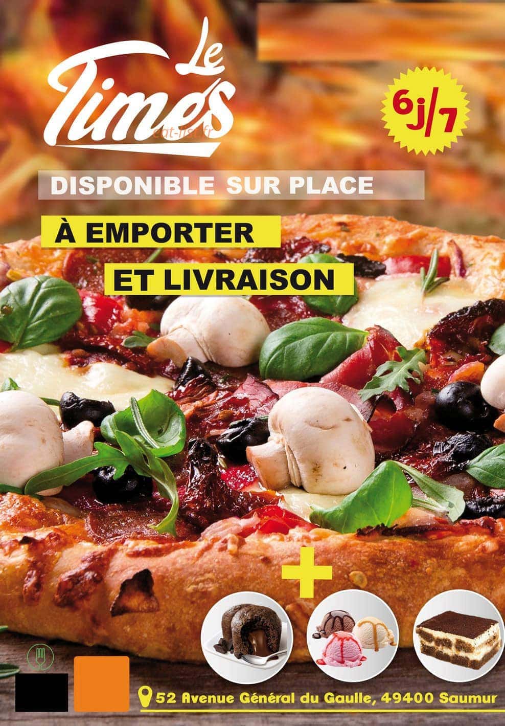 Le Time's — carte page 1