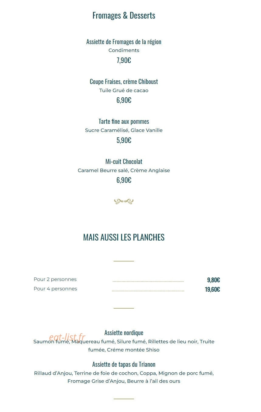 Le Trianon — carte page 3