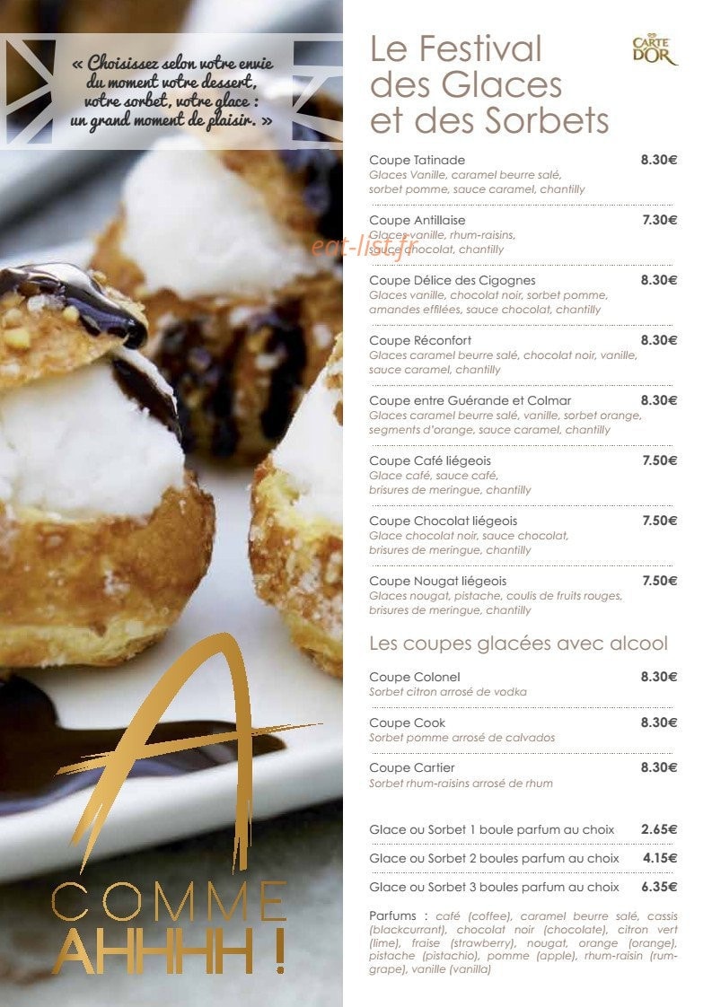 Les Relais d'Alsace — carte page 9