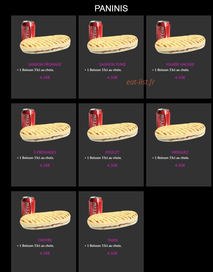 Milano Pizza — carte page 10