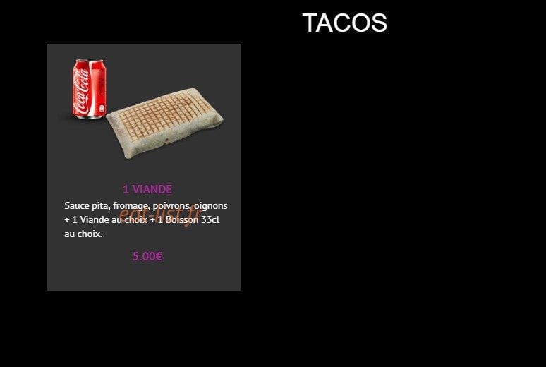 Milano Pizza — carte page 9