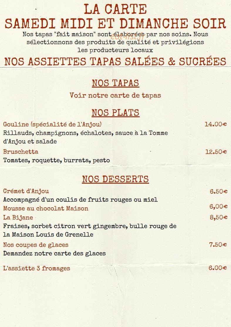 Sur les Quais — carte page 2