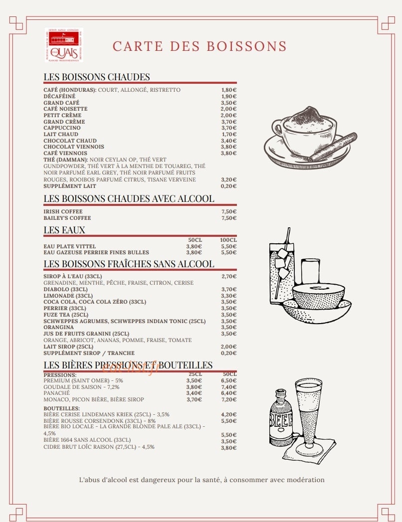 Sur les Quais — carte page 6
