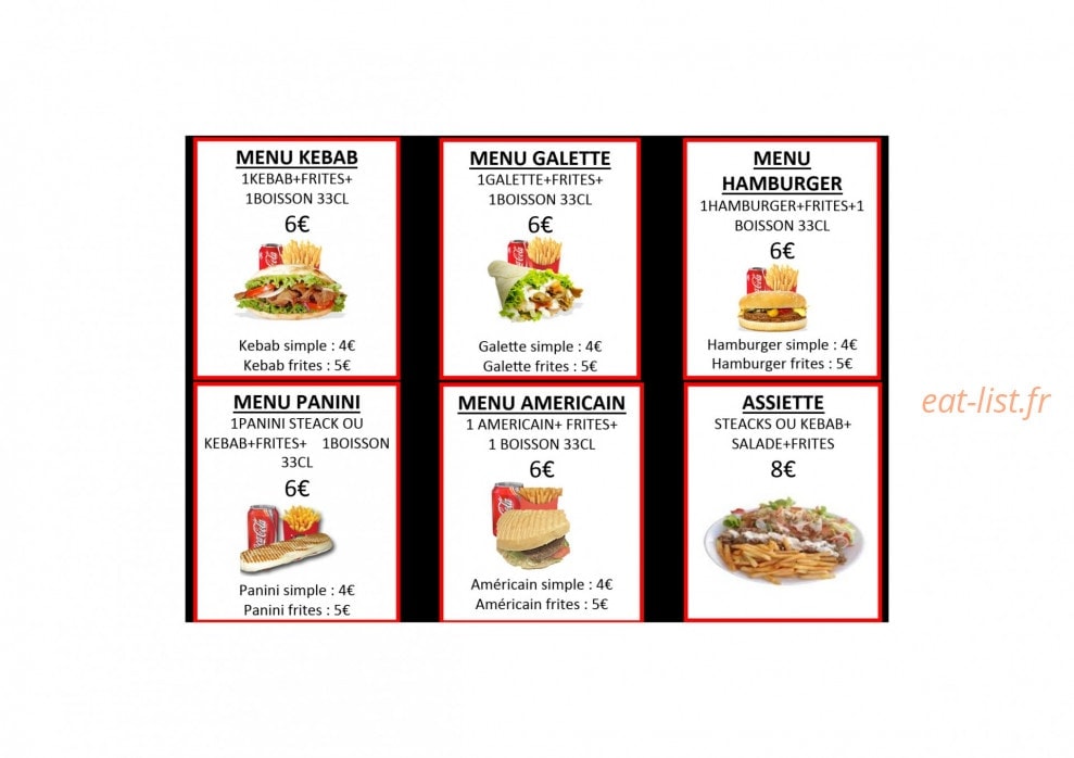 Layla kebab — carte page 1