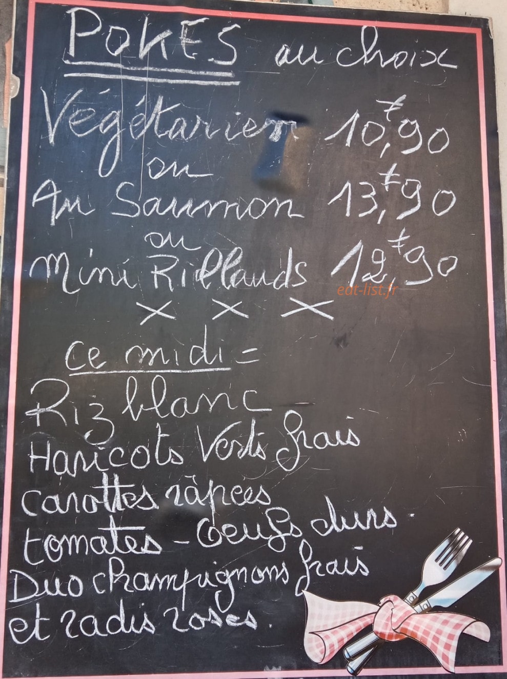 Epicerie corse — carte page 1