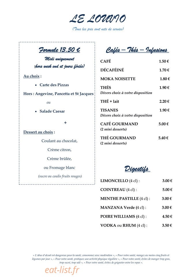 Le louvio — carte page 4