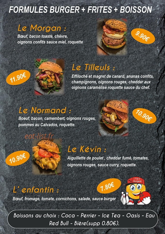 Les tilleuls — carte page 1