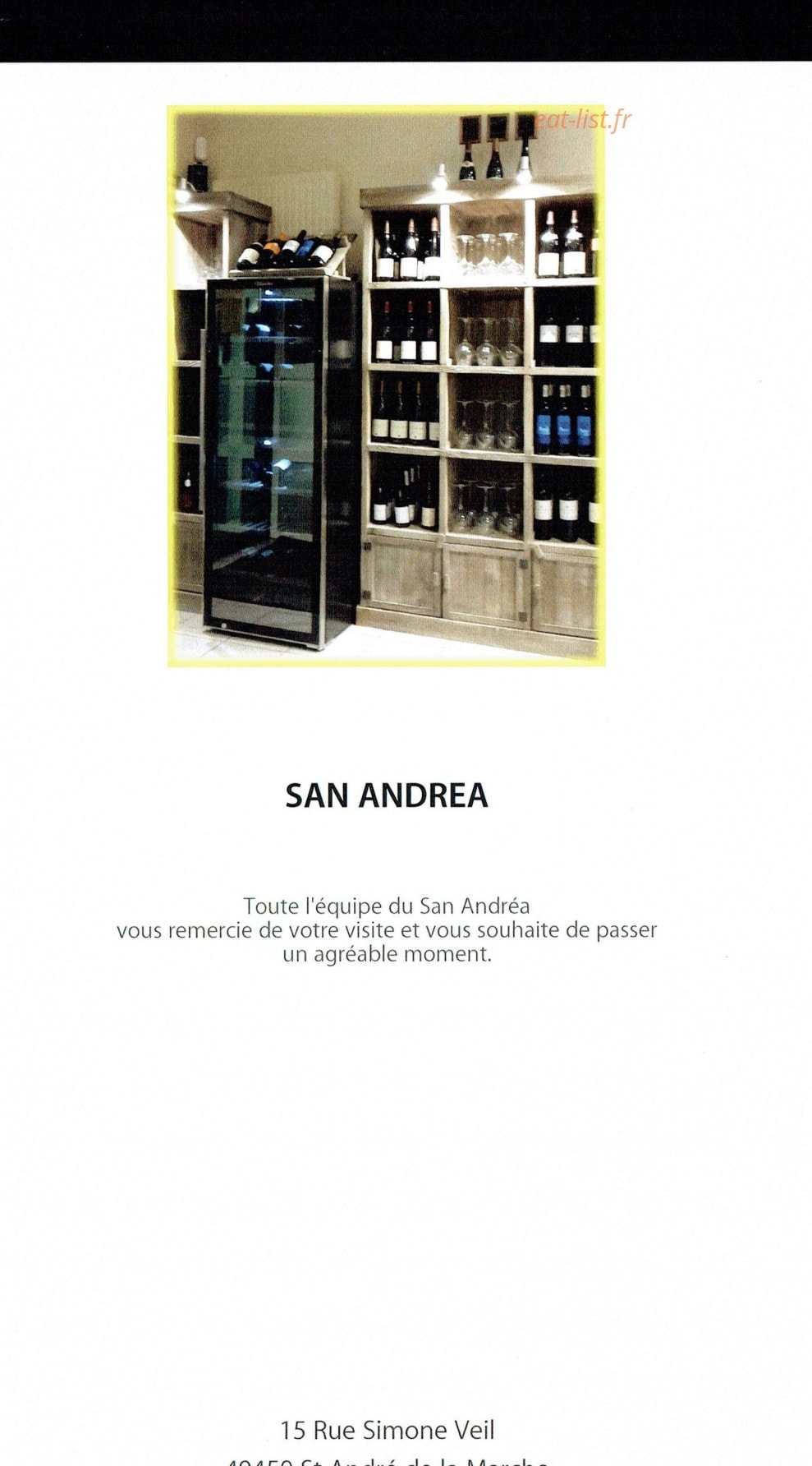 San Andrea — carte page 11