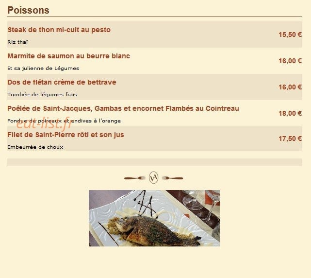 La Villa Angevine — carte page 5