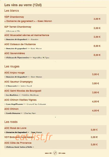 La Villa Angevine — carte page 13