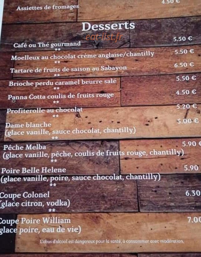 L'Escale — carte page 2