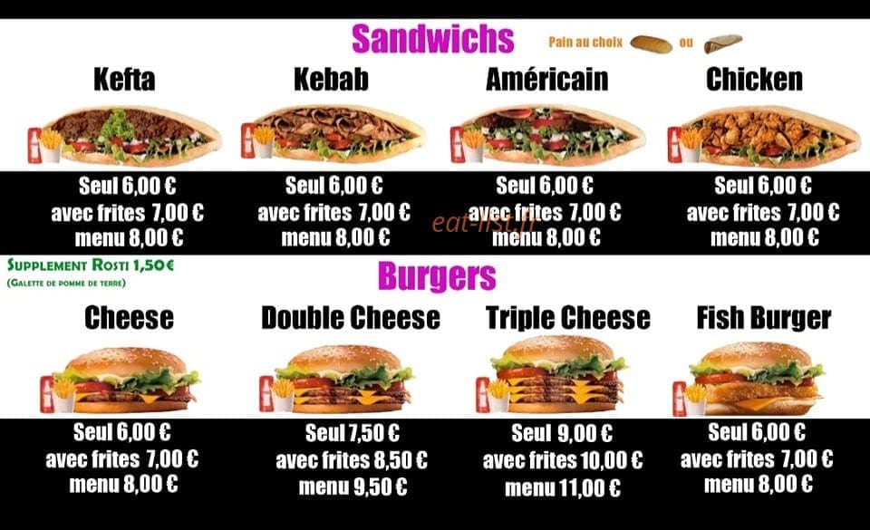 Antalya Kebab — carte page 3