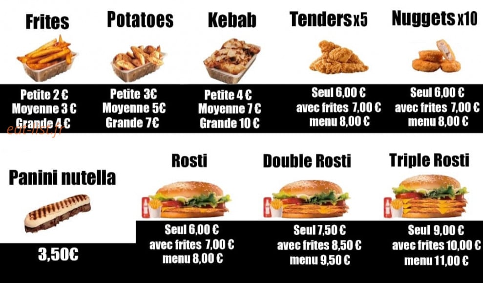 Antalya Kebab — carte page 5