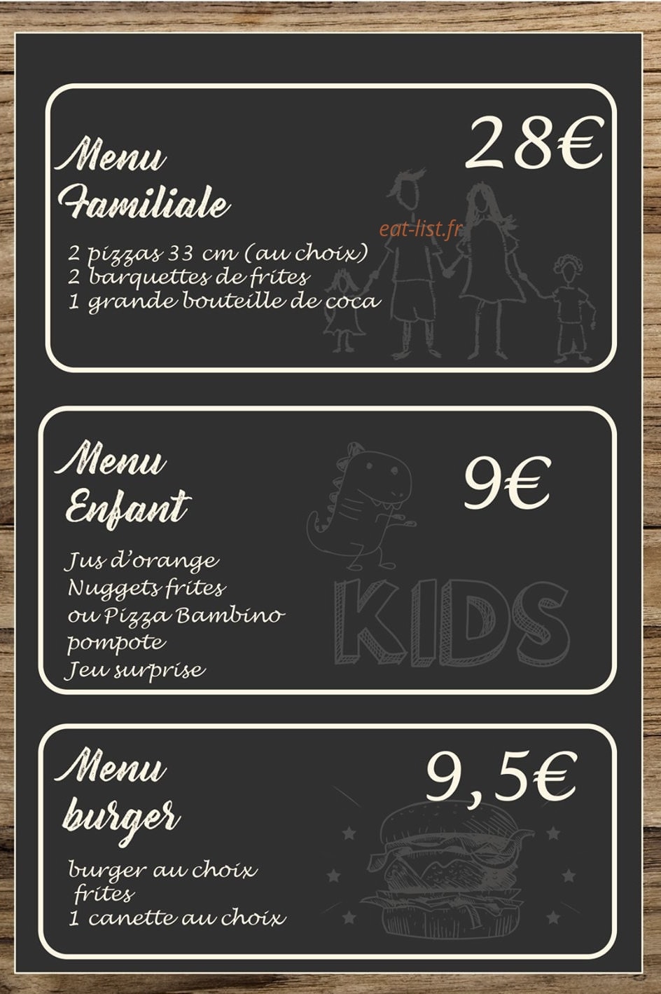 Chez Sam — carte page 2
