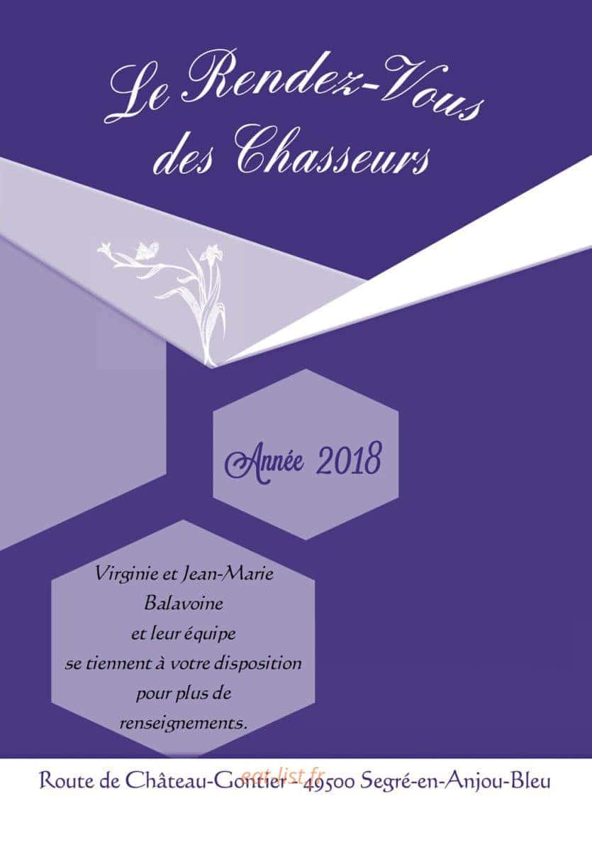 Le Rendez-Vous des Chasseurs — carte page 1