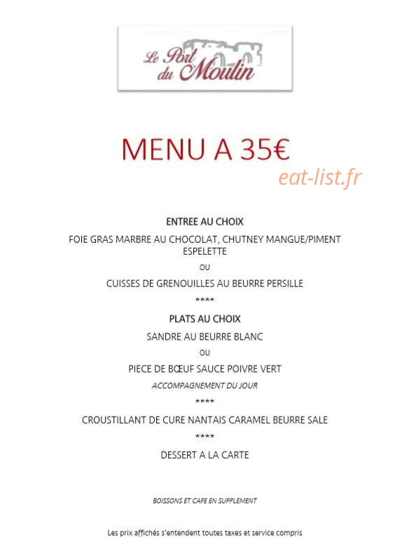 Le Port du Moulin — carte page 2