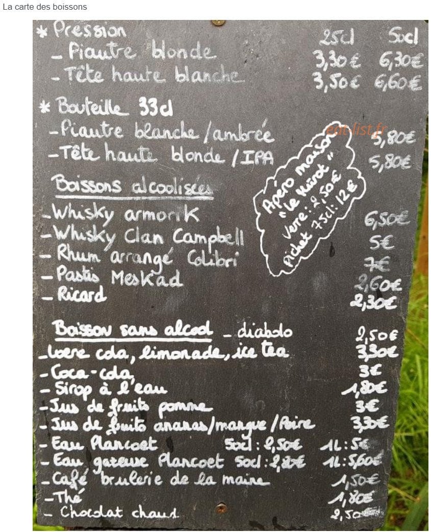 Au bout de l'île — carte page 2