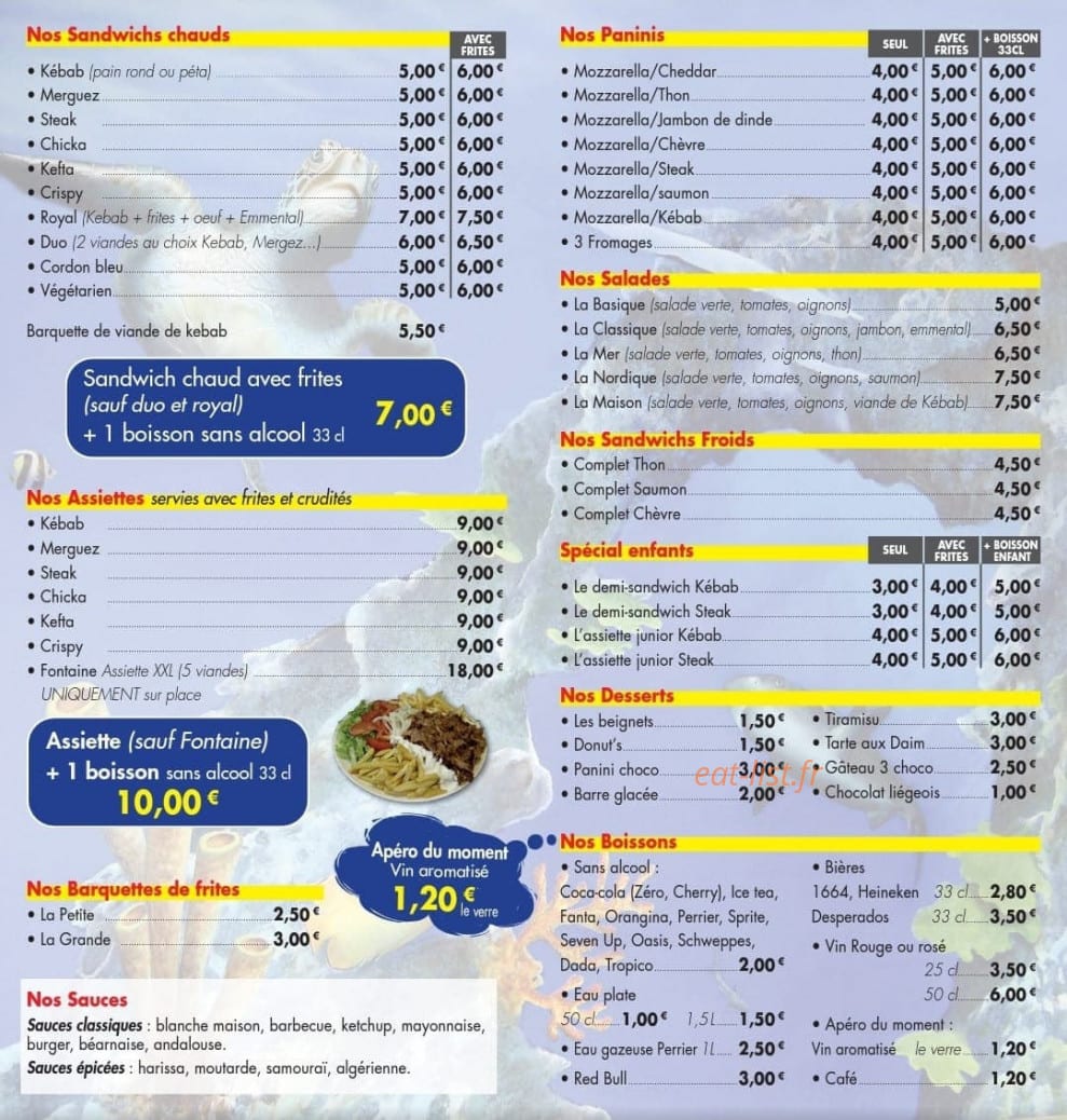 La Fontaine — carte page 1