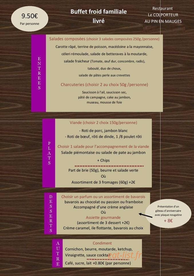 Le Colporteur — carte page 1