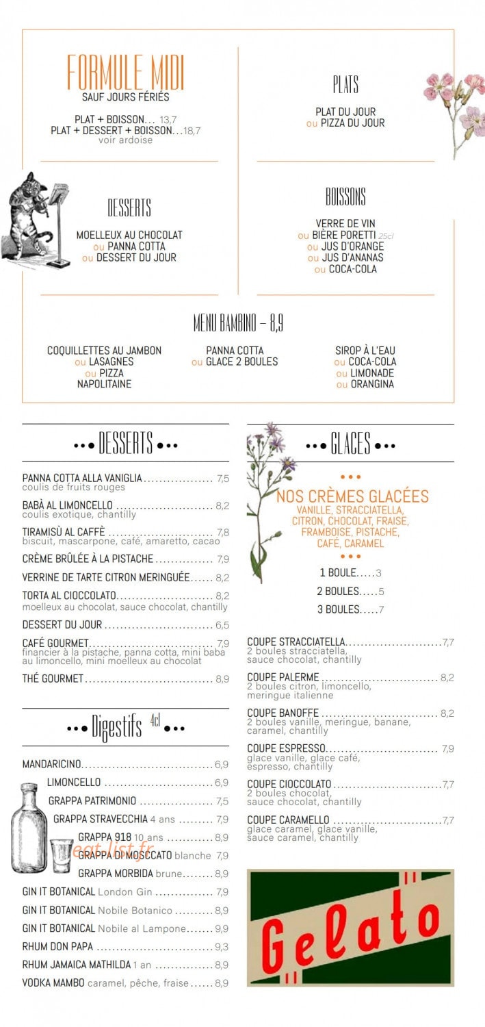 Villa Nonna — carte page 2