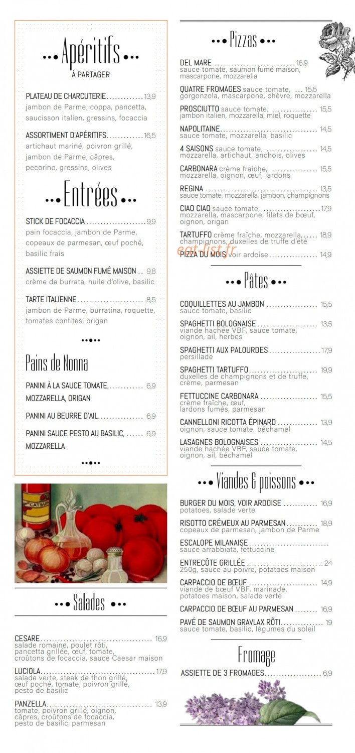 Villa Nonna — carte page 1