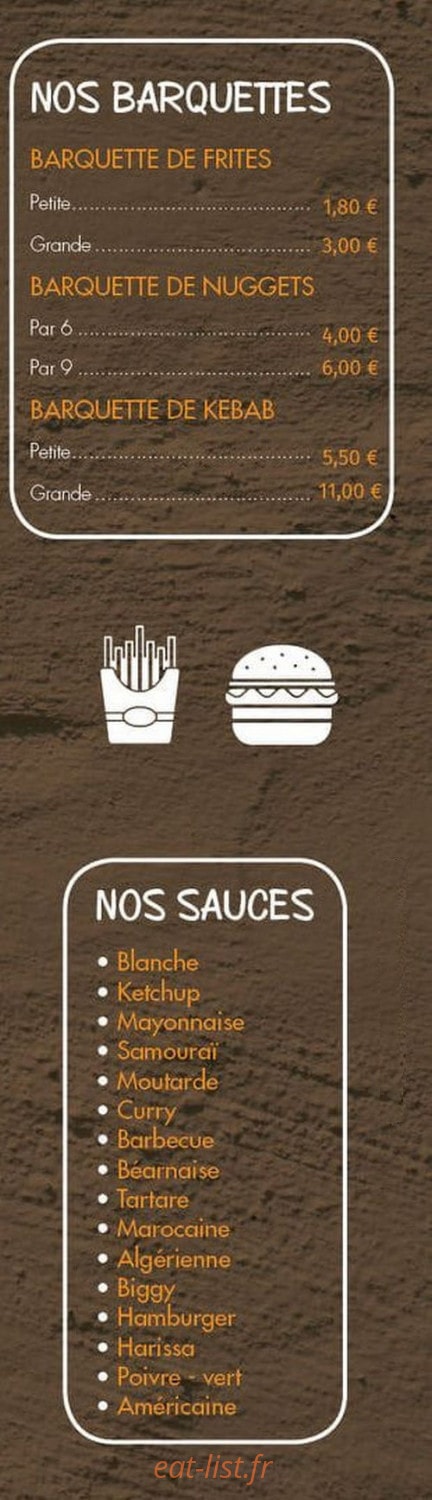 La Halte Gourmande — carte page 2