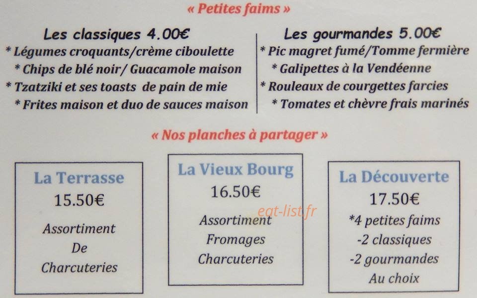 La Terrasse de l'Evre — carte page 1