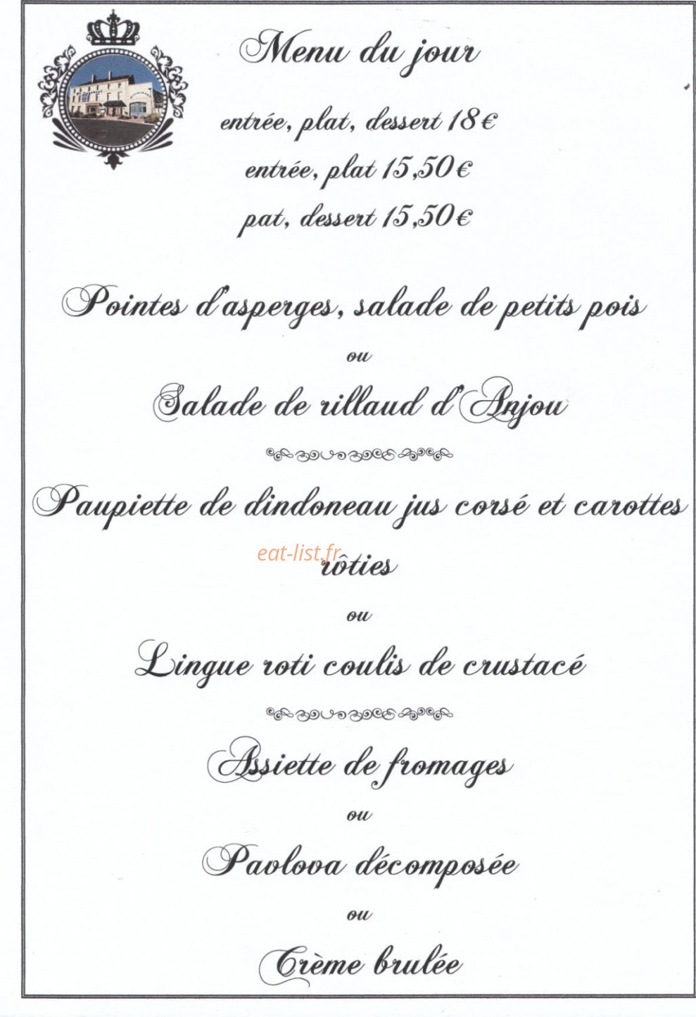 Le Dagobert — carte page 2