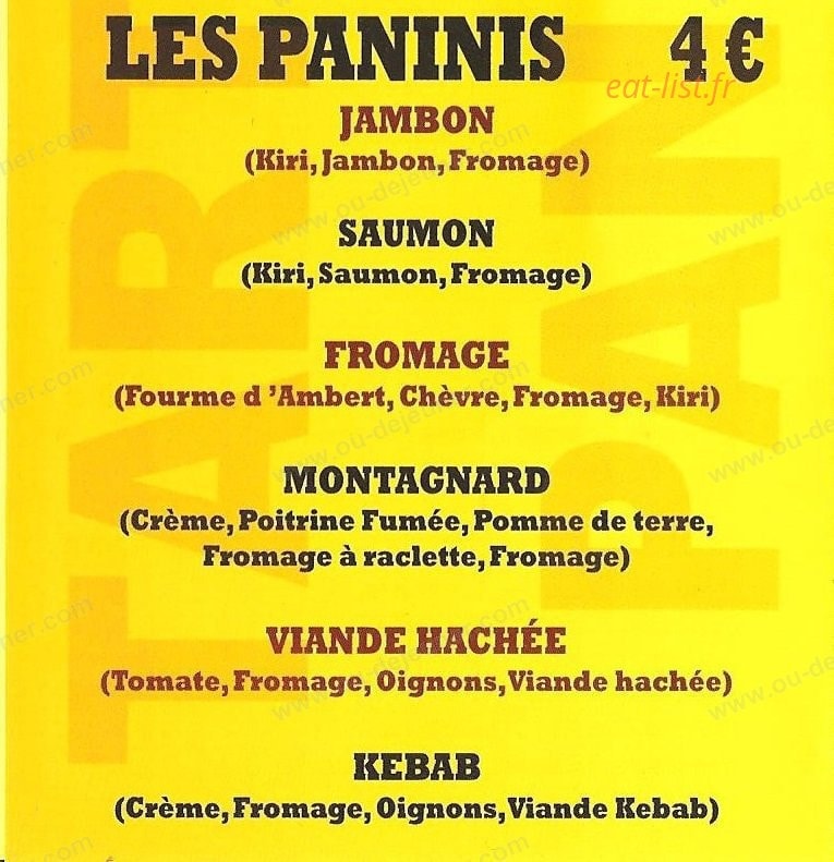 Pegaz'pizza — carte page 4