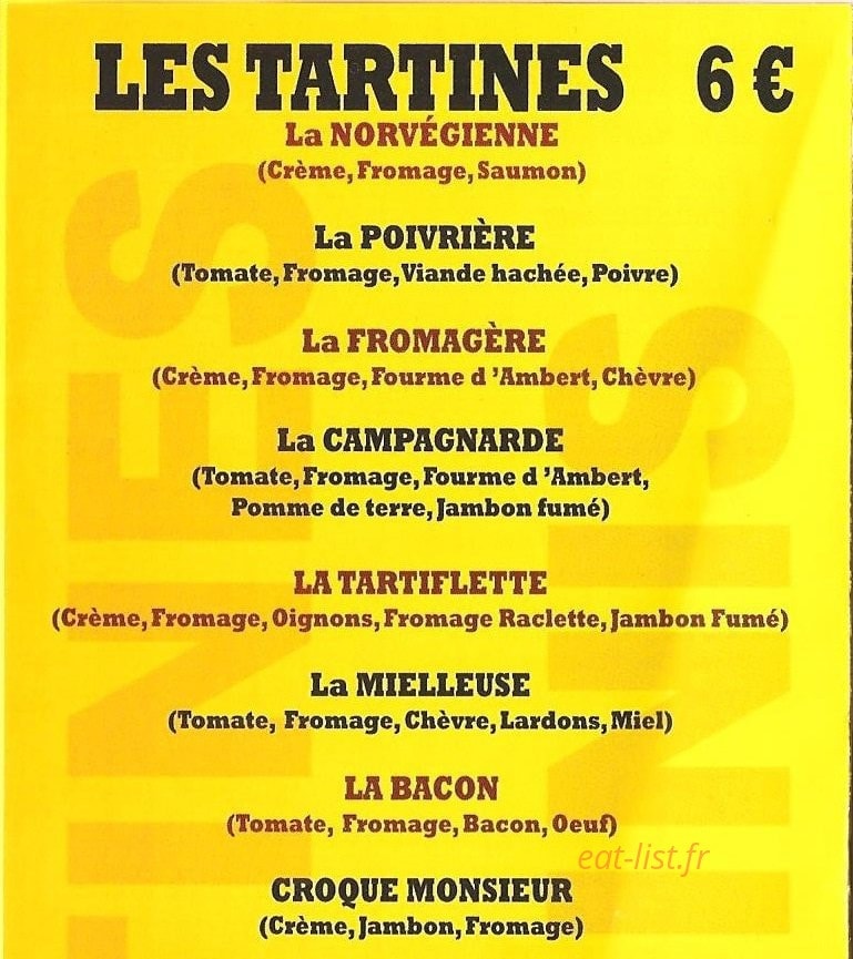 Pegaz'pizza — carte page 5