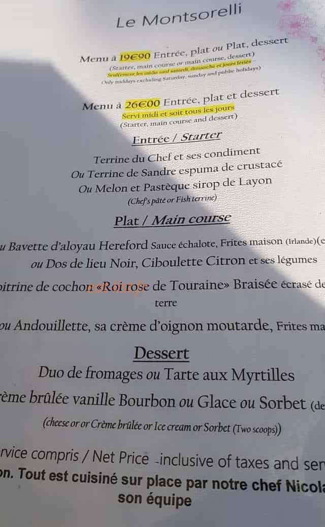 Le Montsorelli — carte page 6