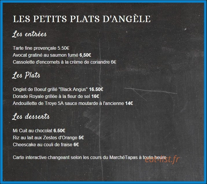 Bistrologo — carte page 1