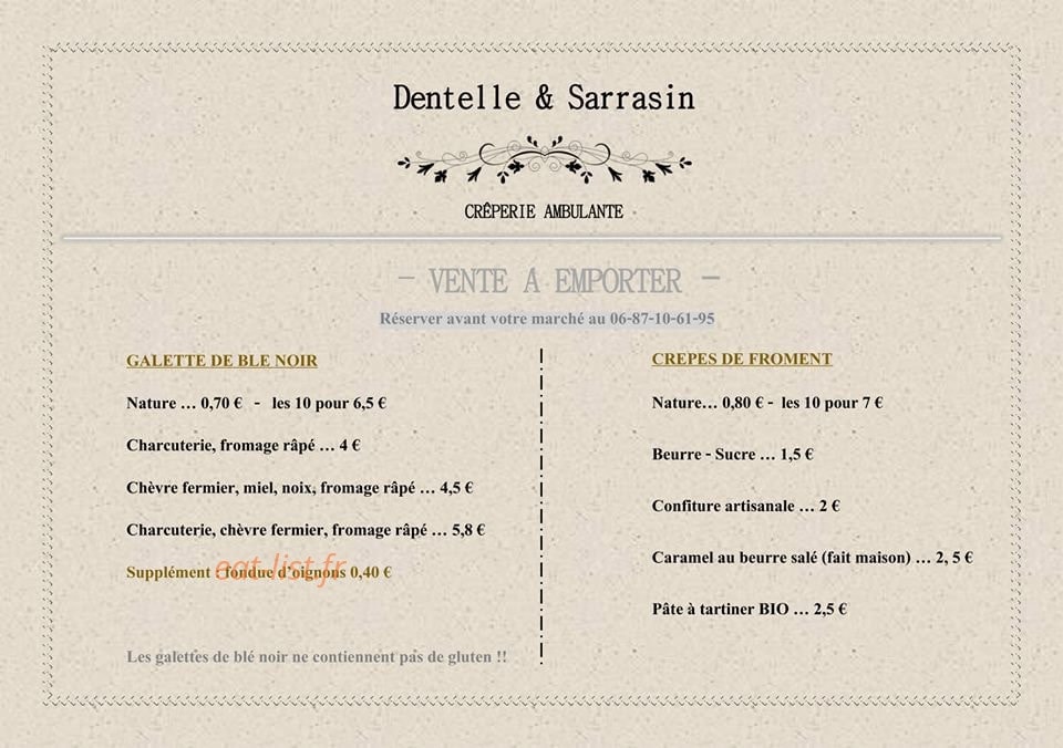 Dentelle & sarrasin — carte page 3