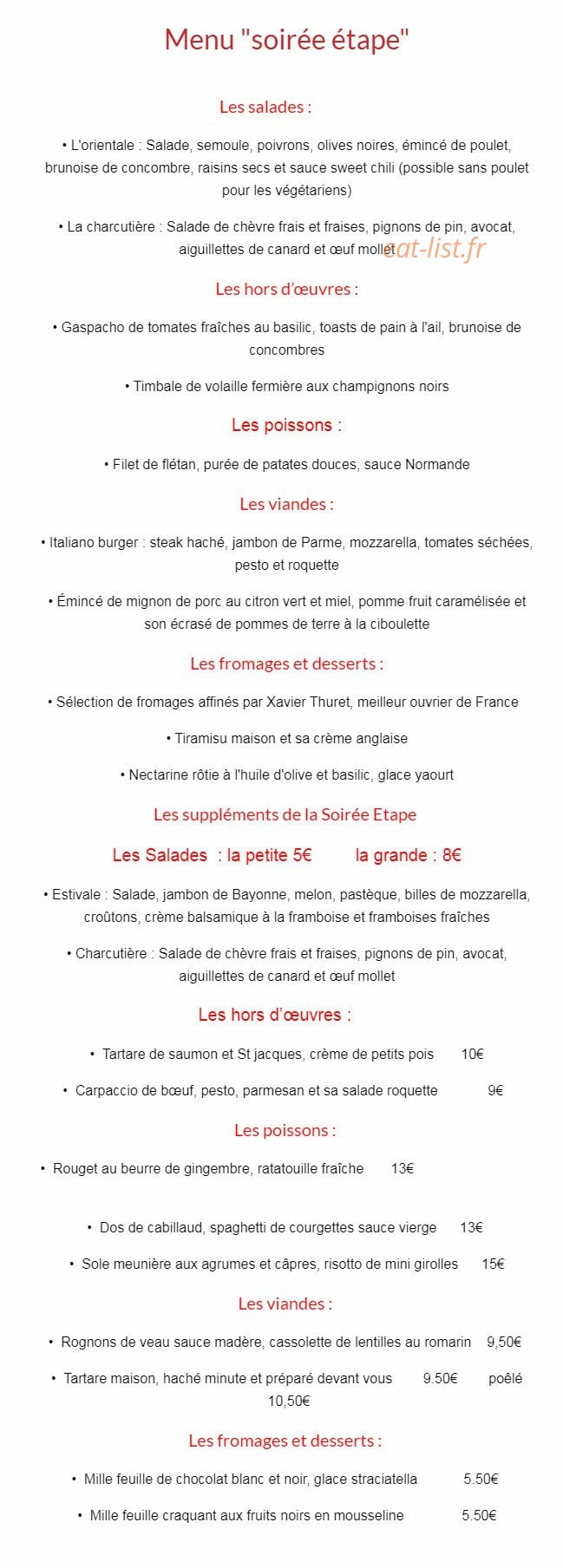 Les Bateliers — carte page 4